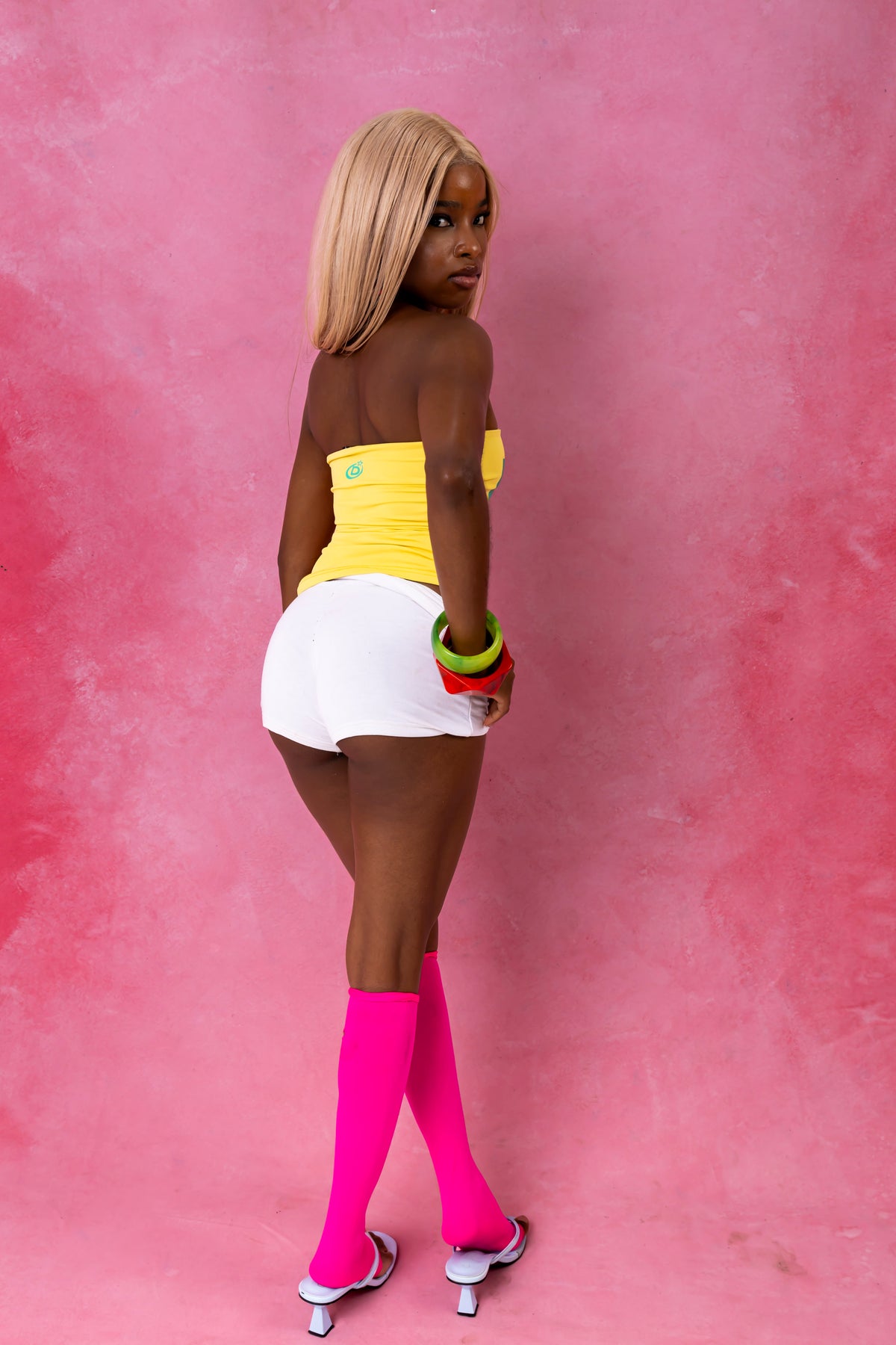 H★T COMMODITY Tube Top (Yellow)